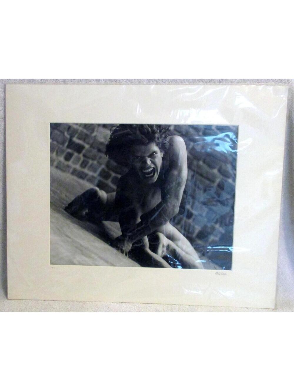 Ed Cox Erotic Gay Photograph JETT 1994 Signed Matted